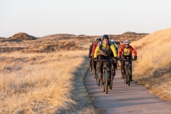 Gravel-cykelløbet Dirty Jutland 2019 blev afholdt den 12.-13. april. Mere end 500 cykelentusiaster kæmpede sig vej på forskellige distancer langs den jyske vestkyst med Skagen som endelig destination. Cykelløbet inkluderer både landevejskørsel, skov, strand, mv., og er således ligeså meget en naturoplevelse som det er et cykelløb.