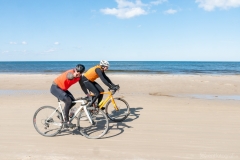Gravel-cykelløbet Dirty Jutland 2019 blev afholdt den 12.-13. april. Mere end 500 cykelentusiaster kæmpede sig vej på forskellige distancer langs den jyske vestkyst med Skagen som endelig destination. Cykelløbet inkluderer både landevejskørsel, skov, strand, mv., og er således ligeså meget en naturoplevelse som det er et cykelløb.